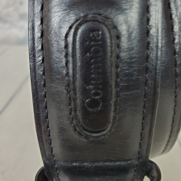 Columbia Black Leather Belt - Picture 4 of 11